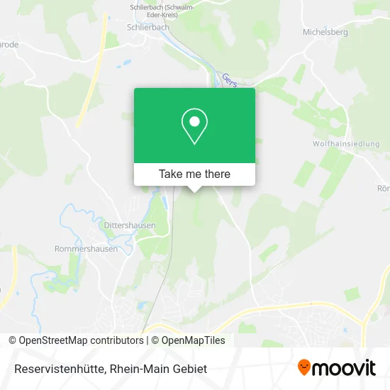 Карта Reservistenhütte