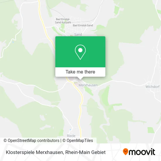 Карта Klosterspiele Merxhausen