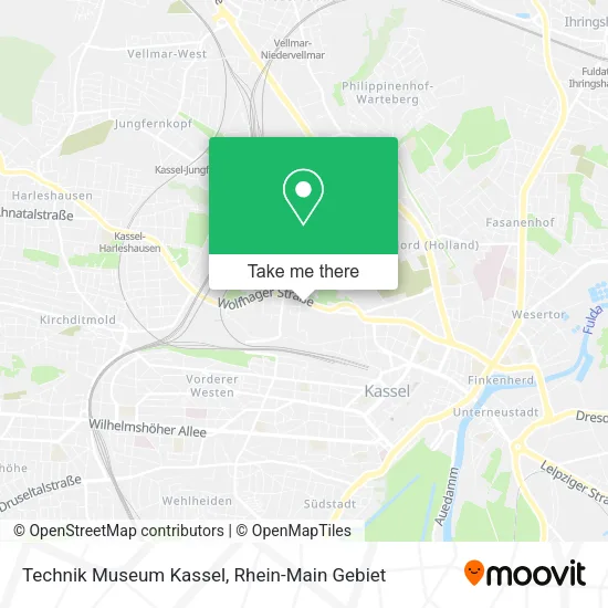 Карта Technik Museum Kassel
