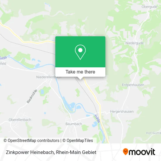 Карта Zinkpower Heinebach