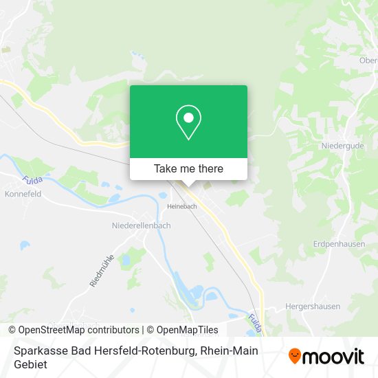 Карта Sparkasse Bad Hersfeld-Rotenburg