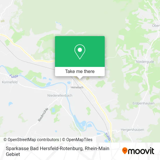 Карта Sparkasse Bad Hersfeld-Rotenburg