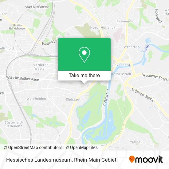 Карта Hessisches Landesmuseum