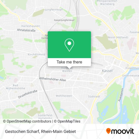 Карта Gestochen Scharf
