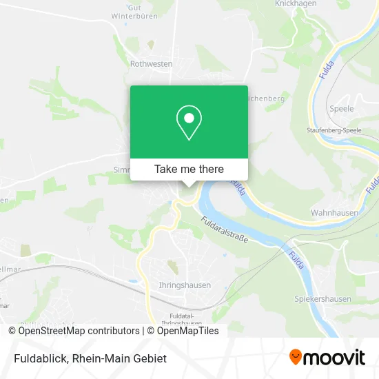 Fuldablick map