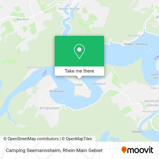 Карта Camping Seemannsheim