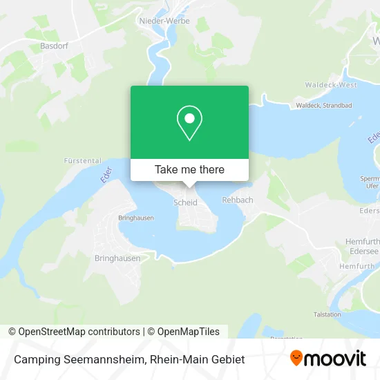 Карта Camping Seemannsheim