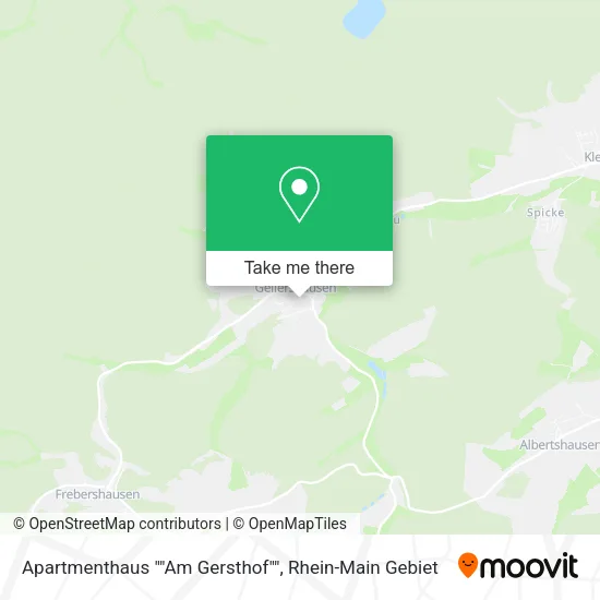 Карта Apartmenthaus ""Am Gersthof""