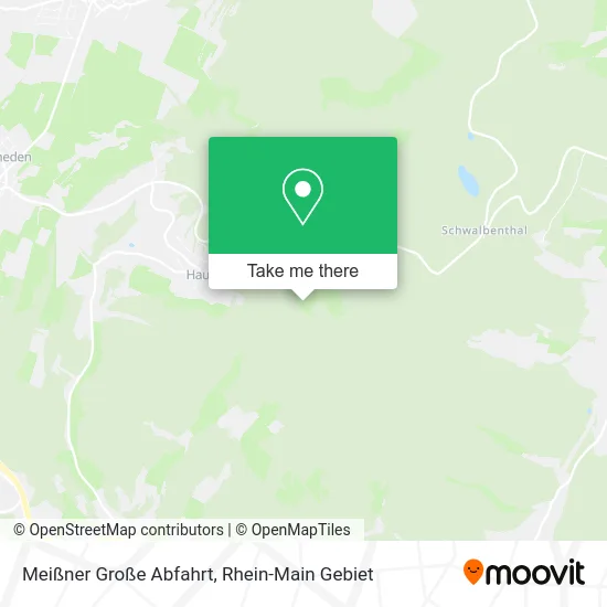 Карта Meißner Große Abfahrt