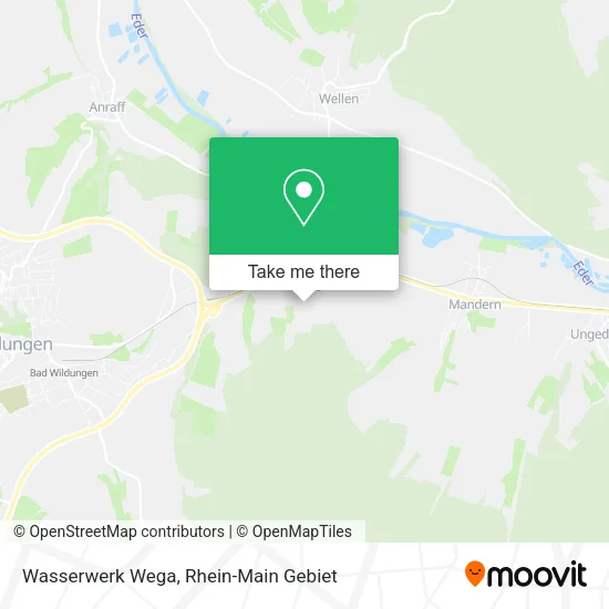 Карта Wasserwerk Wega