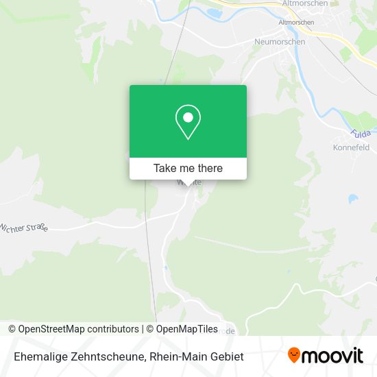 Карта Ehemalige Zehntscheune