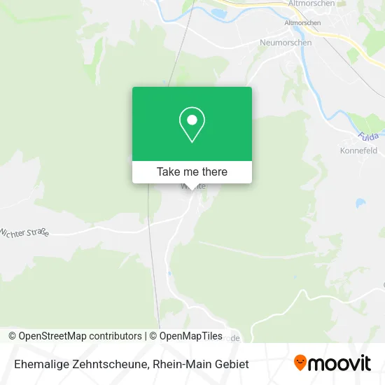 Карта Ehemalige Zehntscheune