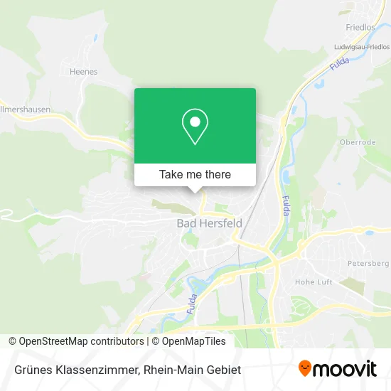 Карта Grünes Klassenzimmer
