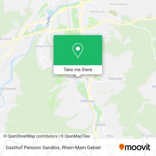 Карта Gasthof Pension Sandlos