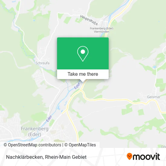 Карта Nachklärbecken