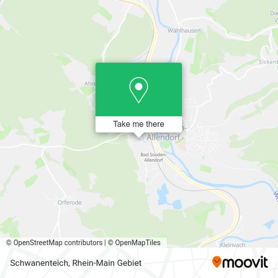 Карта Schwanenteich