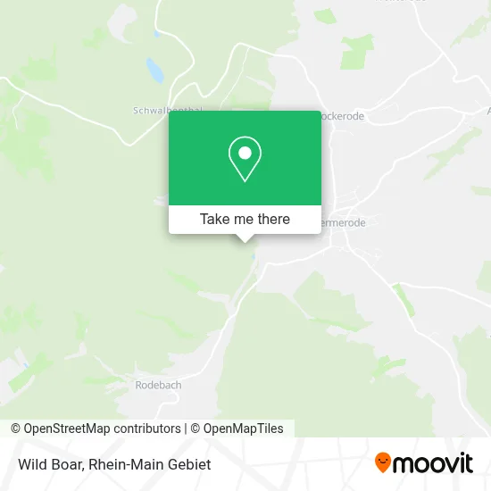 Wildschwein map