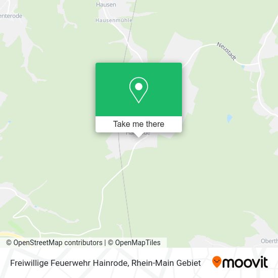 Карта Freiwillige Feuerwehr Hainrode