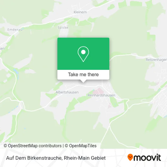Карта Auf Dem Birkenstrauche