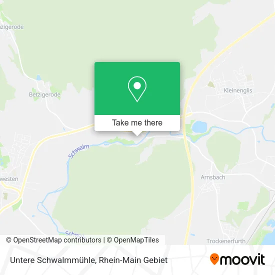 Карта Untere Schwalmmühle
