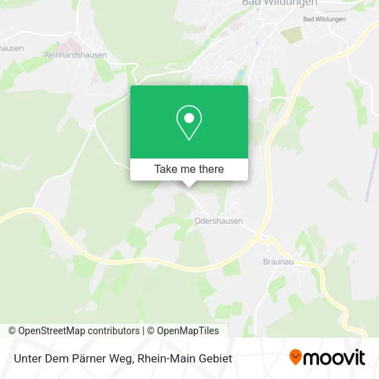 Карта Unter Dem Pärner Weg