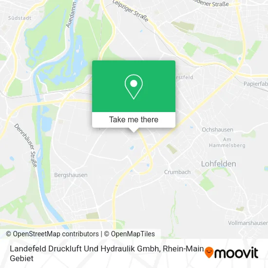 Карта Landefeld Druckluft Und Hydraulik Gmbh