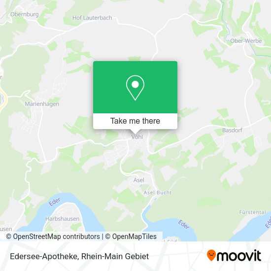 Карта Edersee-Apotheke