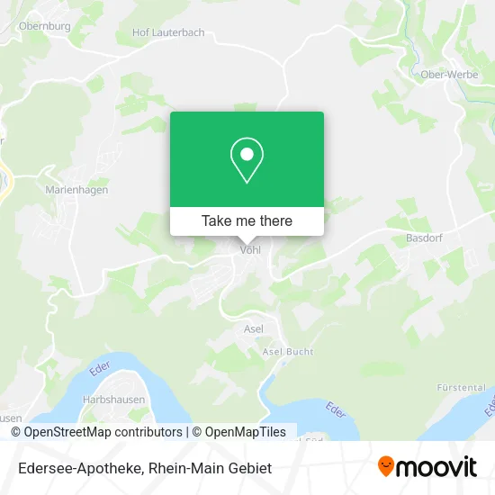 Карта Edersee-Apotheke