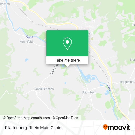 Карта Pfaffenberg