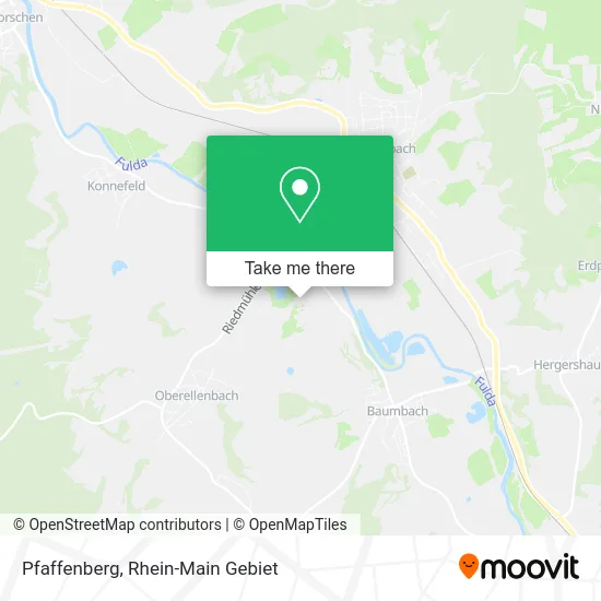 Карта Pfaffenberg