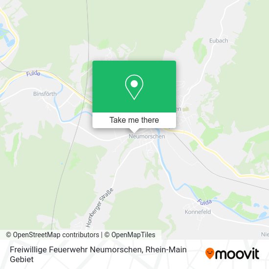 Карта Freiwillige Feuerwehr Neumorschen