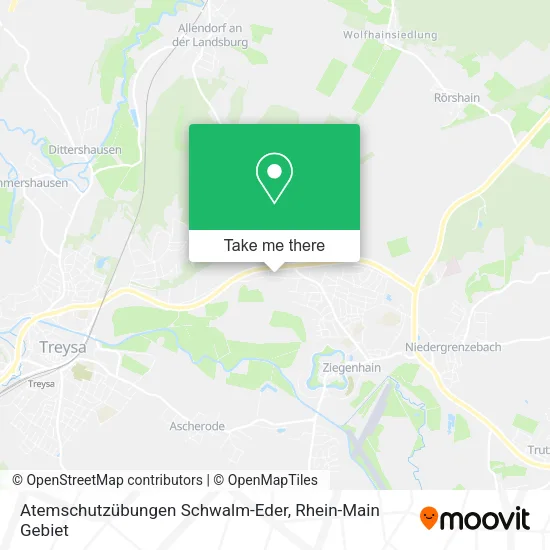 Карта Atemschutzübungen Schwalm-Eder