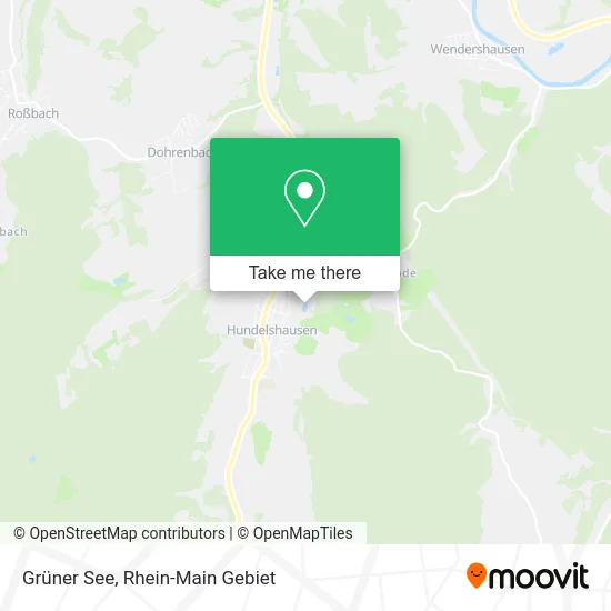 Карта Grüner See