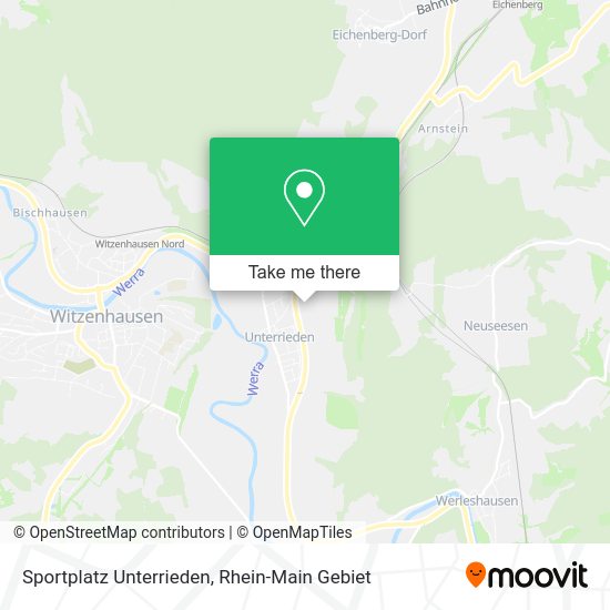 Карта Sportplatz Unterrieden