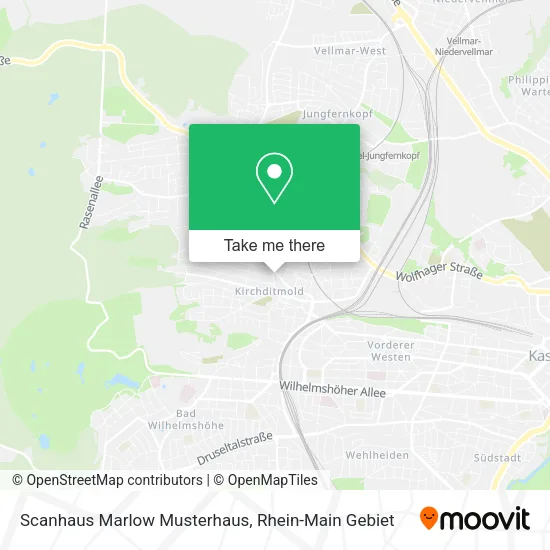Карта Scanhaus Marlow Musterhaus
