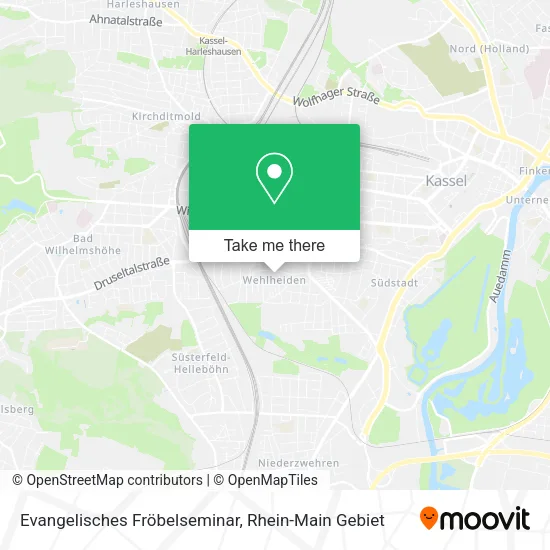 Карта Evangelisches Fröbelseminar
