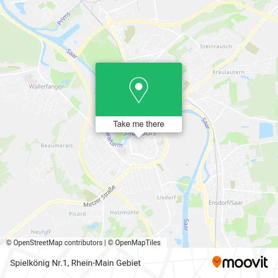 Карта Spielkönig Nr.1