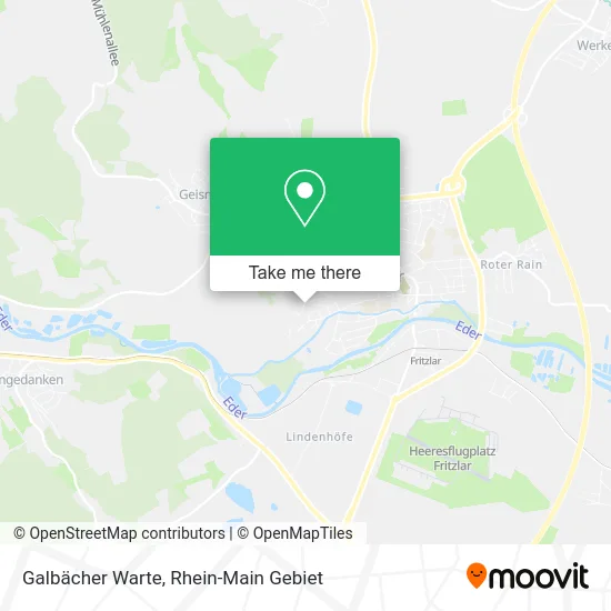 Карта Galbächer Warte