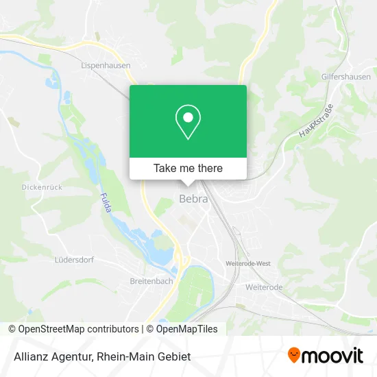 Карта Allianz Agentur