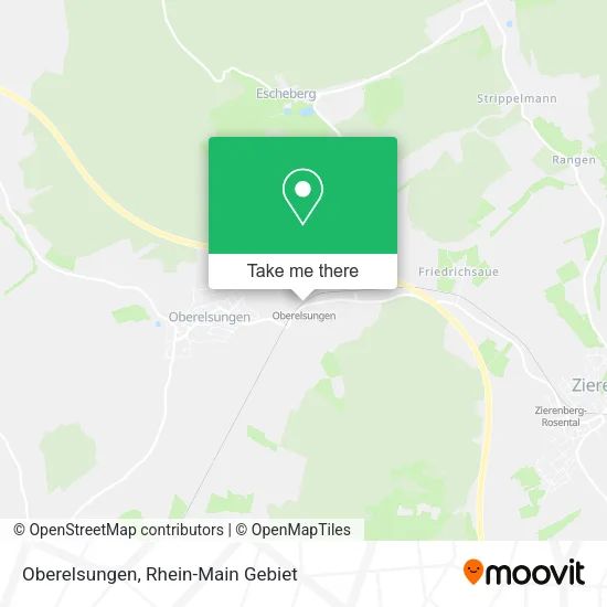 Карта Oberelsungen