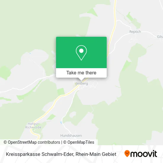 Карта Kreissparkasse Schwalm-Eder