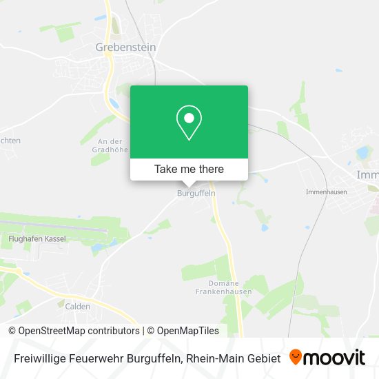 Карта Freiwillige Feuerwehr Burguffeln