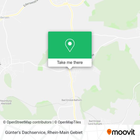 Карта Günter's  Dachservice