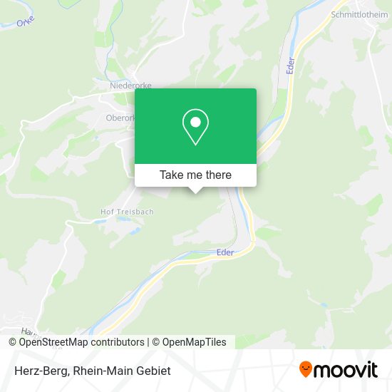 Карта Herz-Berg