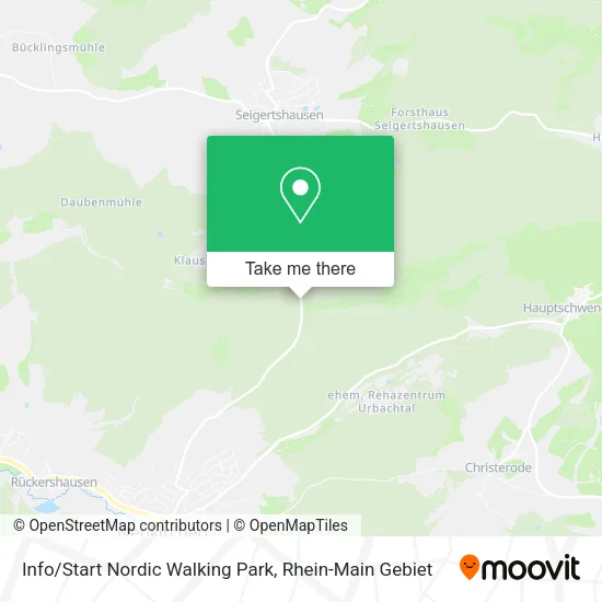 Карта Info/Start Nordic Walking Park
