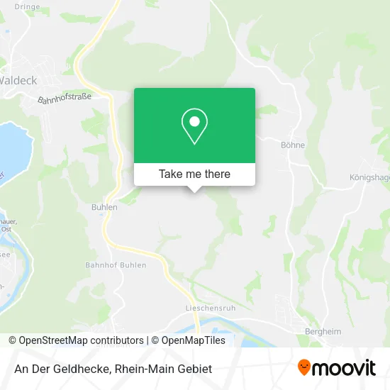 Карта An Der Geldhecke