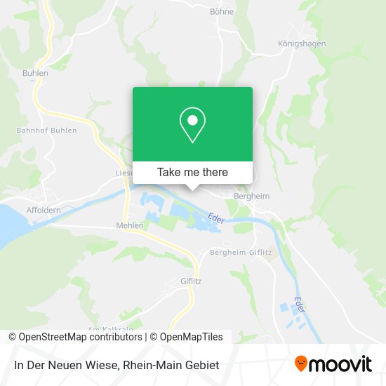 Карта In Der Neuen Wiese