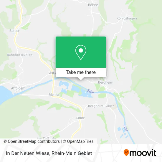 Карта In Der Neuen Wiese