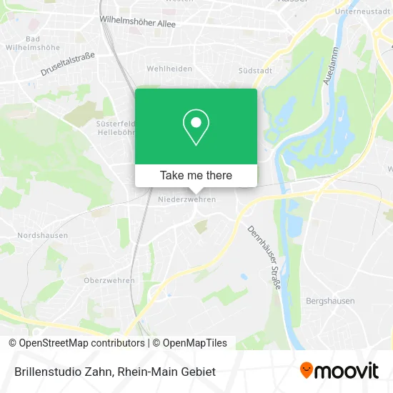 Brillenstudio Zahn map