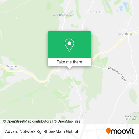 Карта Advars Network Kg
